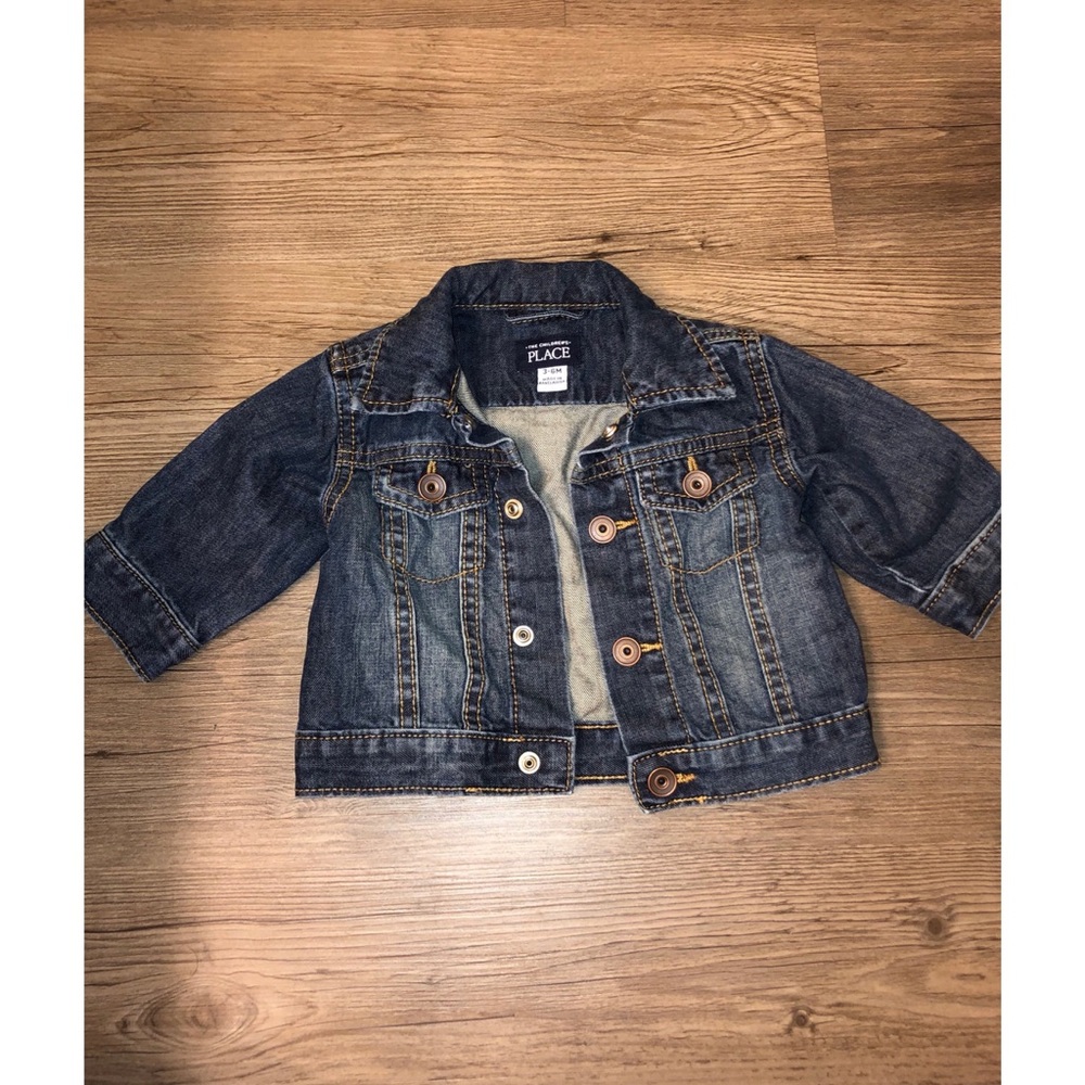 Baby Girl Jean Jacket -Never worm 3-6 months
